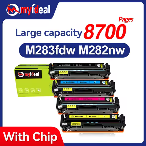 New Compatible 206X 207X W2110A Toner Cartridge For HP Color Laserjet Pro MFP M282nw M283fdn M283fdw