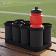[Predolo] Hole Water Bottle Rack Portable Football Training Bottle Stand Quick Blk
