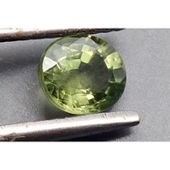 0.72ct 5.7x4.7mm VS Oval Natural Green Sapphire - Heated, Tanzania Gemstone #tg5
