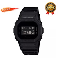 Casi0 DW5600 Digital All Black Waterproof Resin Band Watch for Men Watch for Women(with box)