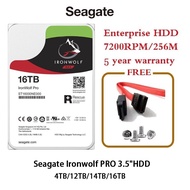 seagate ironwolf pro 3.5" 4TB/12TB/14TB/16TB NAS HDD Hard Disk Drive For RAID Network CCTV PC Multim