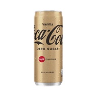 Coke Vanilla Zero Sugar (320mL)