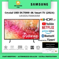 Samsung 50" Crystal UHD 4K DU7000 (2024) | UA50DU7000KXXM 50 Inch TV Television 电视机 Replace UA50CU70