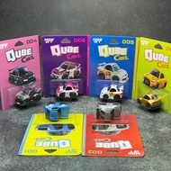 MINIGT1: 64 QubeCarz Nissan Nissan R35 R34 LB Set Alloy Q Version Egg Car Model