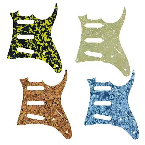 Pleroo Custom Guitar Parts - For MIJ Ibanez GRX20 Outline Guitar Pickguard Humbucker Pickup Scratch 