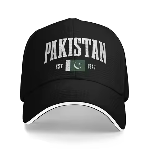 Pakistan Pakistani Flag Roots Heritage Baseball Cap Kpop Rock Dropshipping Trucker Hat Casual Baseba