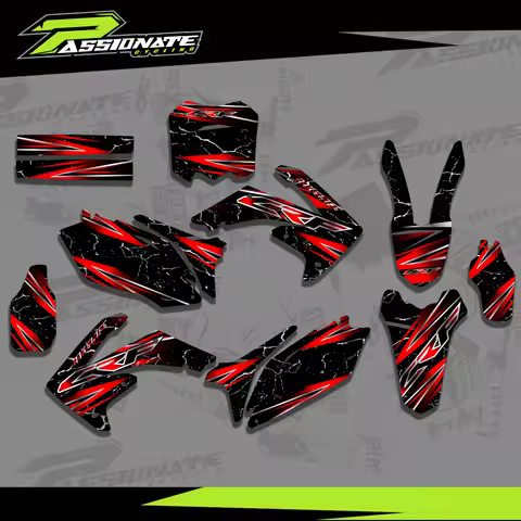 Raphic Background Decal Sticker for Honda CRF450R CRF450 2009-2012 CRF250R CRF250 2010- 2013 CRF 250