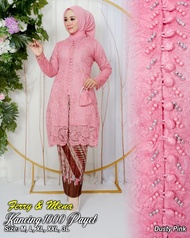 KEBAYA KANCING SERIBU/ Kebaya modern /kebaya brukat /Kebaya kancing depan / kebaya busui/baju tunik 