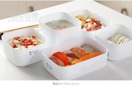 NAKAYA - 日本製造 食品密封保鮮盒 儲物盒 冷凍食品零食水果盒 可入微波爐 (1枚入)- 900ML