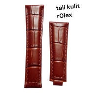 Rolex Logo Leather Strap Rolex Leather Strap