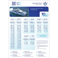 MAJESTIC FAST FERRY BATAM TICKET