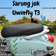 Sarung Jok Motor Anti Cakar Kucing anti air Sarung Jok Uwinfly T3