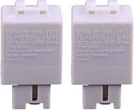 2Pieces 7 Pin Car Hazard Warning Turn Signal Relay Flasher for Ford Mazda 6 MPV 2002 2003 2004 2005 