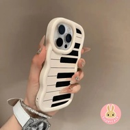 Cute Piano Keys Macaron Phone Case For Redmi A5 A4 A3 Pro A2 A1 Plus K70E K30 K30i Y2 S2 5G 4G 3D Wa
