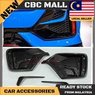 Honda Civic FC Type R 2020 bumper garnish/ Fog lamp cover/ Rear bumper cover