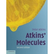 [100% Original Books] - Atkins' Molecules by Peter Atkins (UK edition, paperback)