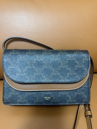 Celine Triomphe Wallet on chain手袋WOC