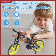 huangyan|  Kids Bicycle Toy Small Finger Bike Mini Foldable Downhill Mountain Bike Model with Rotary Wheels Educational Toy for Boys and Girls Desktop Decoration Gift Southeast