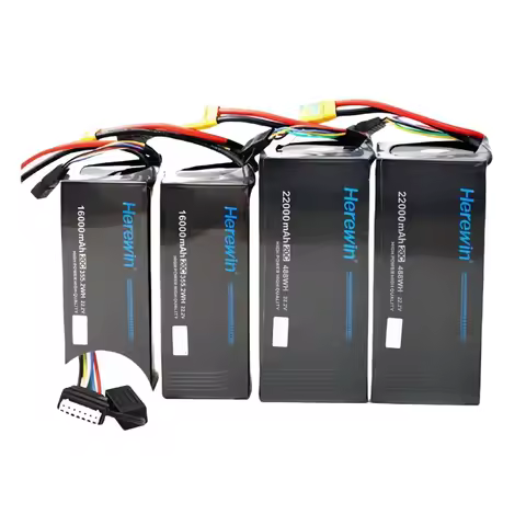Original Herewin 6S 22000mah Lipo Battery 22.2v 20C Shaft Battery Agricultural Plant Protection UAV 