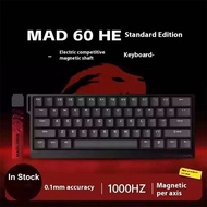 FGG Original MADLIONS Mad 60/68 HE E-sport Magnetic Switch Keyboard 0.02 RT 8K HZ Wired RGB Hot Swap