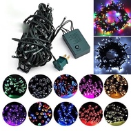 Mabuhay Star GREENWIRE 100L christmas light 8meter outdoor string w/ end connector