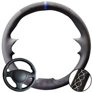 Customized Steering Wheel Cover For BMW E46 E39 330i 540i 525i 530i 330Ci M3 2001-2014 Using Suede A
