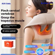 Wireless 6D Massage Shoulder Neck Massager Kneading Trapezius Hot Compress Massage Back Posture Corr