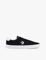 Converse Boulevard Suede And Canvas Unisex Sneakers - Black/White/White