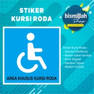 Wheelchair Sticker