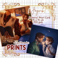 [NEW] Arcane Jayvik Square Print (Fan Merch) | Jayce, Viktor