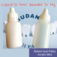 DENTAL BAHAN GUSI PALSU BAHAN GIGI PALSU SET