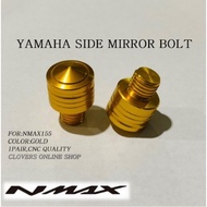 Motorcycle Mirror Bolt for Yamaha Nmax/Aerox bolt nmax side mirror bolt side mirror for motorcycle S