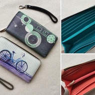 Fossil Vintage Print Zipround Wallet