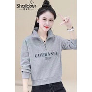 half zipper sweatshirt half zip sweatshirt 2026 Spring/Autumn Women’s Half-Zipper Sweatshirt - Trend