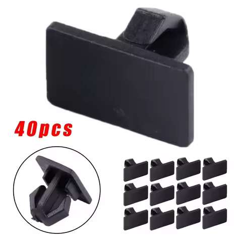 40pcs Rocker Molding Panel Clips Fit For Dodge Charger Magnum For Chrysler 300 2005-2010 1BA41AX1AA 