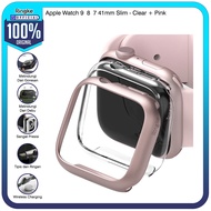 Ringke Apple Watch 9 / 8 / 7 41mm Slim Clear + Pink