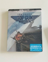 【4K港版】壯志凌雲2: 獨行俠，港版行貨鐵盒，中文字幕，正版 藍光 Bluray Blu-ray 藍光碟 Top Gun 2