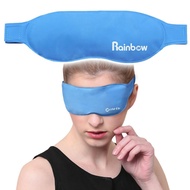 Sleep Gel Eye Mask with Hot Cold Therapies Reusable and Fast Relief for Dry Eyes Puffy Eyes Dark Cir