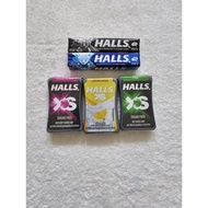 Thailand Halls Stick Candy Mentholyptus Extra Strong Mint & Halls XS Mixed Berry Lemon Soda Lime