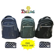 ZIGZAG 7032 Series Backcare Support Backpack (New 2023) or Beg Sekolah Jenama ZIGZAG Terbaru 2023 OR