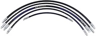 JEENDA 5PCS Snow Plow Hose Kit 1/4 18" 36" 42", 3/8 42" 38" Compatible with Fisher XV2 & Fisher Xtre