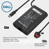 45W 20V2.25A USB C Charger for DELL Inspiron 11 13 14 15 17 3000 5000 7000 XPS 13 Vostro/Latitude 30