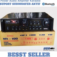 Terbaru Power Amplifier Bluetooth Karaoke Suport Subwoofer / Amplifier