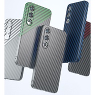 Ultra Thin PC Phone Case For MEIZU 21 Double-Faced Carbon Fiber Back Cover