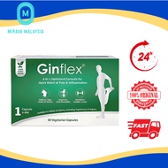 MIRAVA Malaysia Ginflex Veggie Capsule （1box/30 Vegetarian Capsules）Relieve systemic inflammation EX