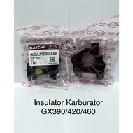 Carburetor Insulator GX390 Saichi Gasket Fiber Carburetor GX 420 GX 460