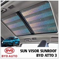 บังแดดซันรูฟ BYD ATTO 3 MG HS ZS ระบายความร้อน กันแดด กันความร้อน ม่านบังแดดแบบพาโนรามา รถยนต์ป้องกั