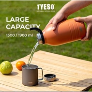 TYESO Tumbler Sport 1900ml Drinking bottle TS 8819 Stainless jumbo size for orga/travel