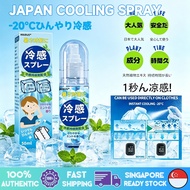 Japan Cooling menthol body spray 50ml / Instant -20℃ Cooling kool fever Spray