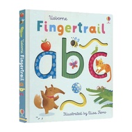 Milu Fingertrail หนังสือพจนานุกรมภาษาอังกฤษต้นฉบับสำหรับเด็กหนังสือสัมผัส ABC